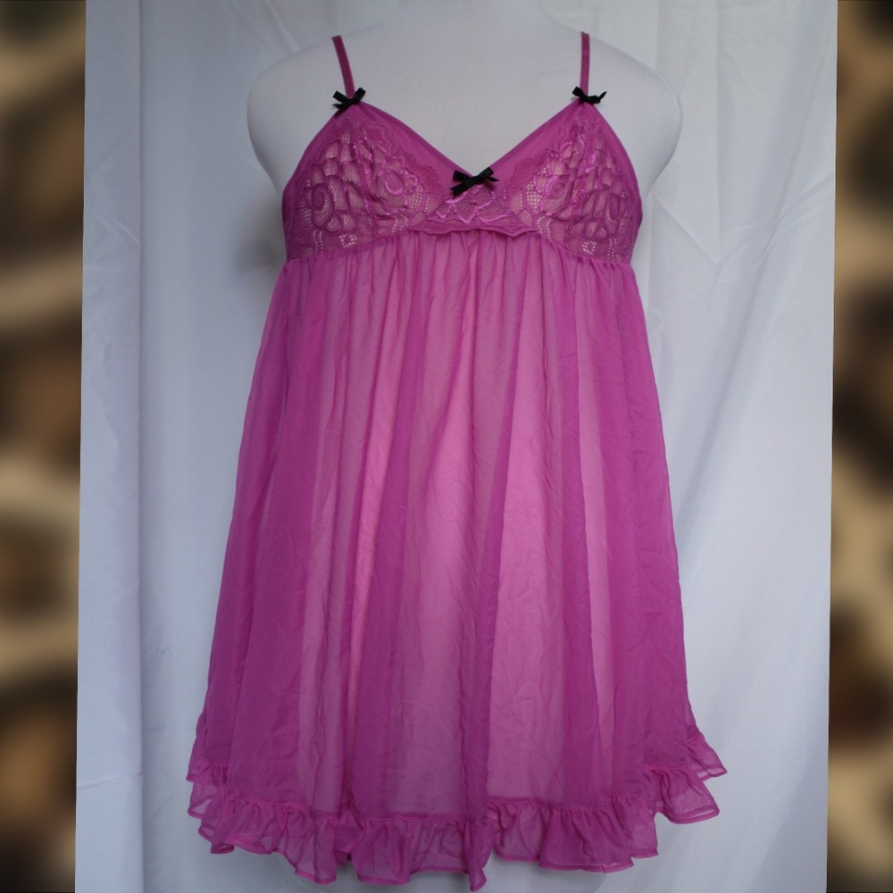 Betsey Johnson Pink Nightgown NWOT